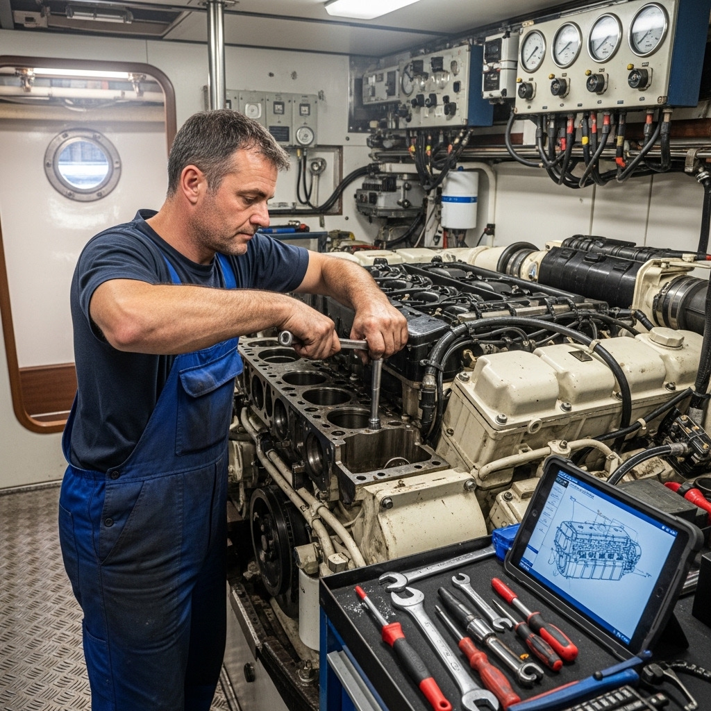 Deniz Motoru Tamiri